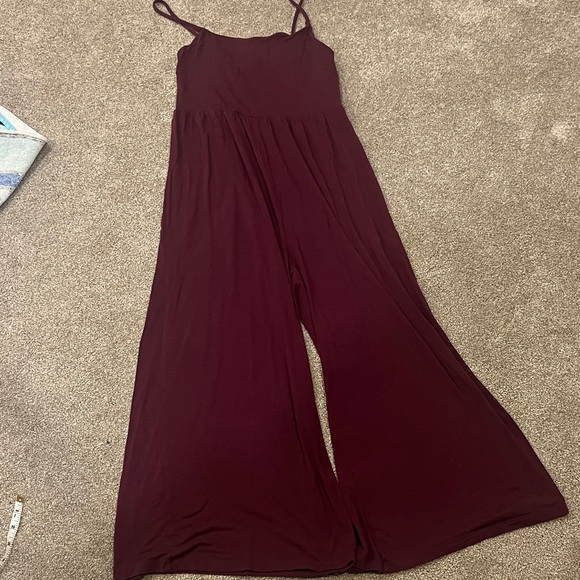 Athleta Pants - Athleta Women's Burgundy Jumpsuit/Romper/Sleepwear